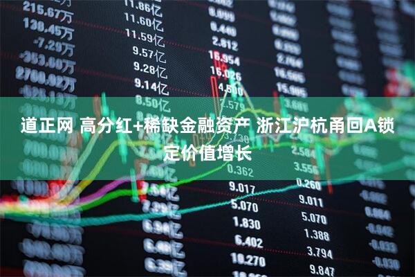 道正网 高分红+稀缺金融资产 浙江沪杭甬回A锁定价值增长
